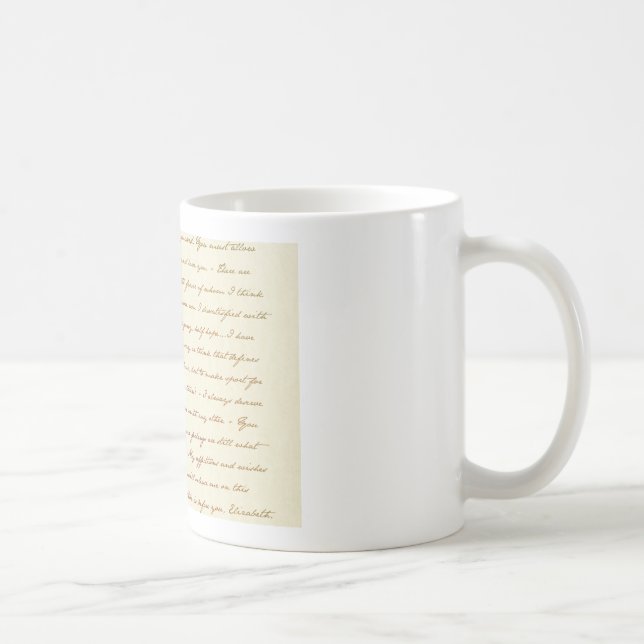 Die Best-Zitate von Jane Austen Tasse (Rechts)