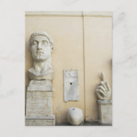 Die Bestandteile einer riesigen Kaiserstatue 2