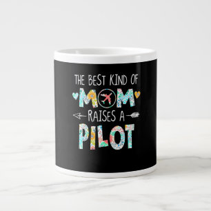 Die beste Art von Mama Raise Pilot Bestes Geschenk Jumbo-Tasse