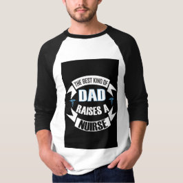Die beste Art von Vater erhöht ein Krankenbett Sch T-Shirt