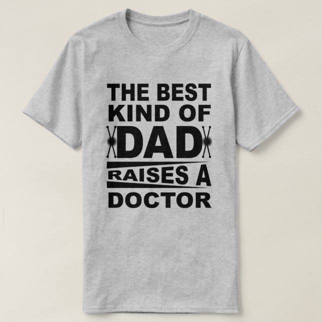 Die beste Art von Vater hebt einen T - Shirt von Ä (Design vorne)