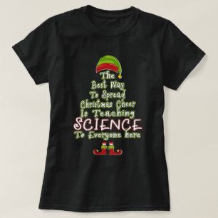 Die beste Art, Weihnachts-Cheer-Science-Weihnachte T-Shirt