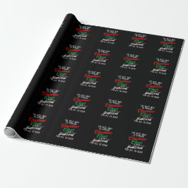 Die beste Art, Weihnachtsstimmung zu verbreiten Lu Geschenkpapier