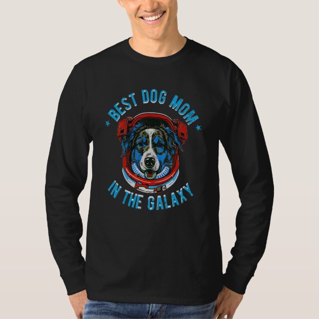 Die beste Australian Shepherd-Mutter im Universum  T-Shirt (Vorderseite)
