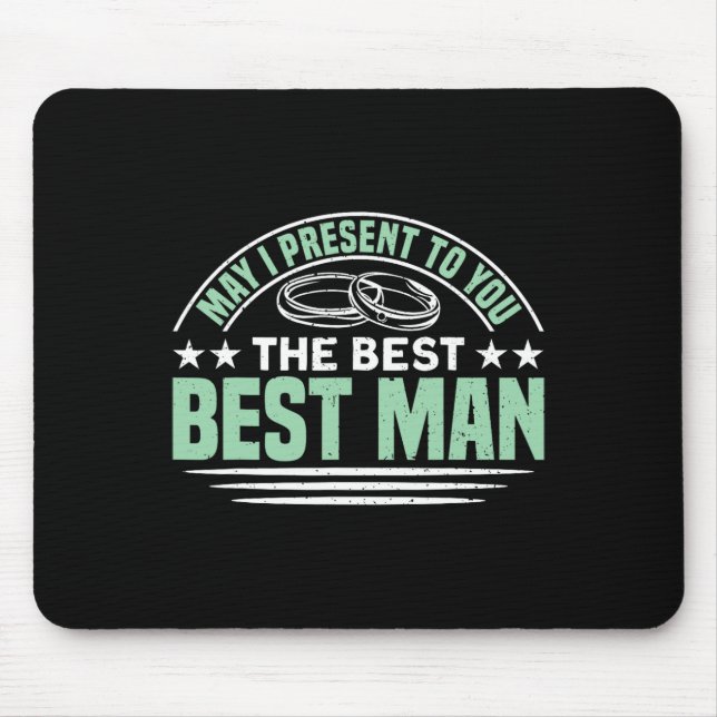 Die beste Bachelor Party für Trauzeugen 1 Mousepad (Vorne)
