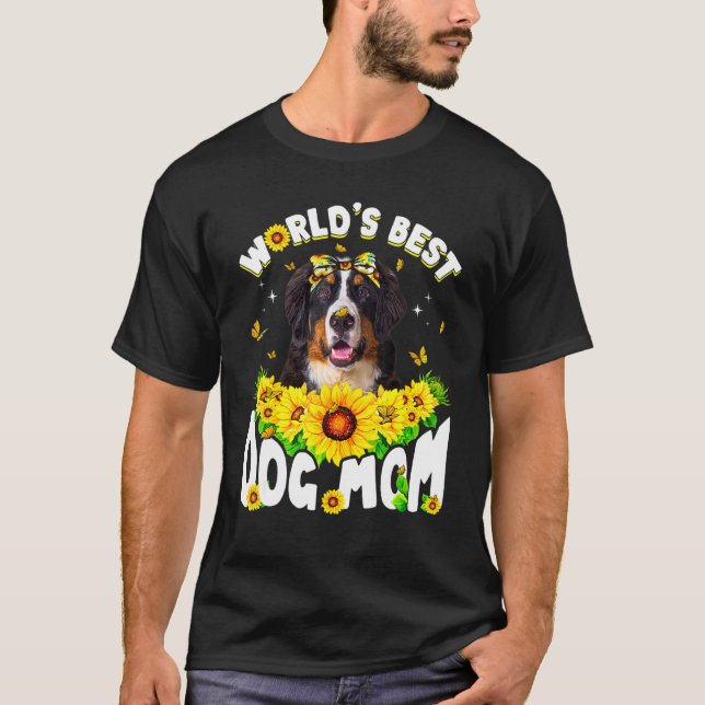 Die beste Berner-Mama der Welt - Mutter des Kindes T-Shirt (Vorderseite)