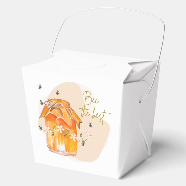 die beste Biene Geschenkschachtel (Vorderseite)