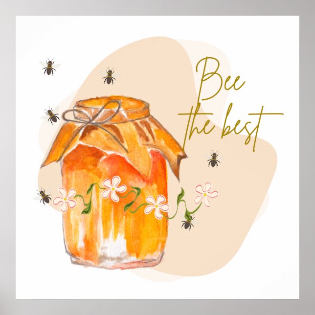 die beste Biene Poster (Vorne)