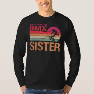 Die Beste Bmx-Schwester der Welt Vintager Mutterta T-Shirt