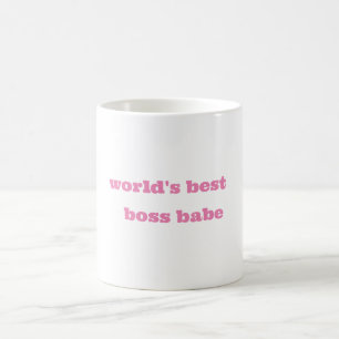 Die beste Boss-Babe-Keramik-Tasse der Welt Kaffeetasse