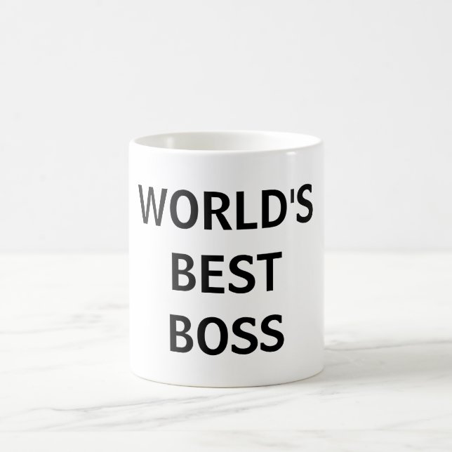 Die beste Boss Office-Tasse der Welt Tasse (Mittel)