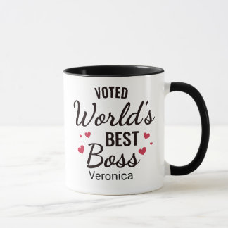 Die beste Boss-Tasse der personalisierten Black Vo Tasse