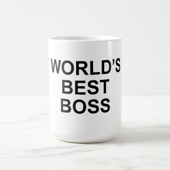 Die beste Boss-Tasse der Welt Kaffeetasse (Mittel)