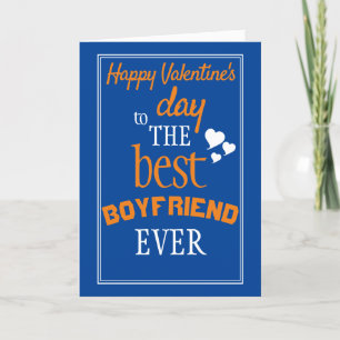 Die beste Boyfriend-Tageskarte für Valentine Feiertagskarte
