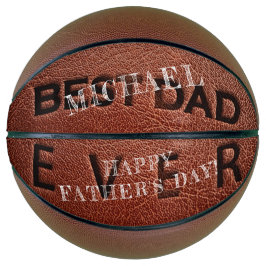 Die beste Briefmarke von Papa und Braunleder Basketball