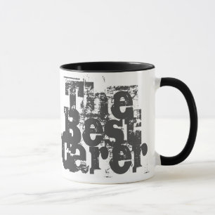 Die beste Carer - Zwei-Ton-Kaffee-Tasse Tasse