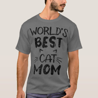 Die beste Cat-Mama der Welt Funny Kitten Cat Lover T-Shirt
