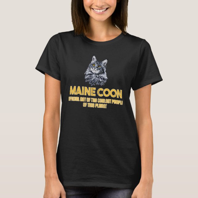 Die beste Coon-Katze T-Shirt (Vorderseite)