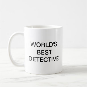 Die beste Detektivkaffee-Tasse der Welt Kaffeetasse
