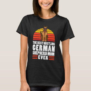 Die beste deutsche Schäferhunde-Mama je Hund T-Shirt