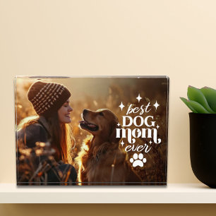Die beste DOG-Mama am Tag Fotoblock