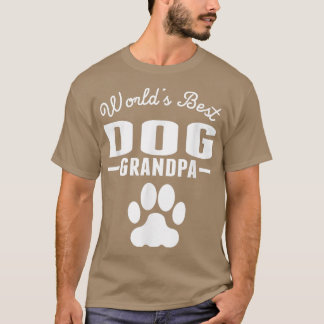 Die beste Dog-Opa der Welt  T-Shirt