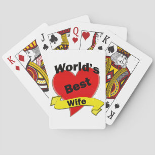 Die beste Ehefrau der Welt Spielkarten