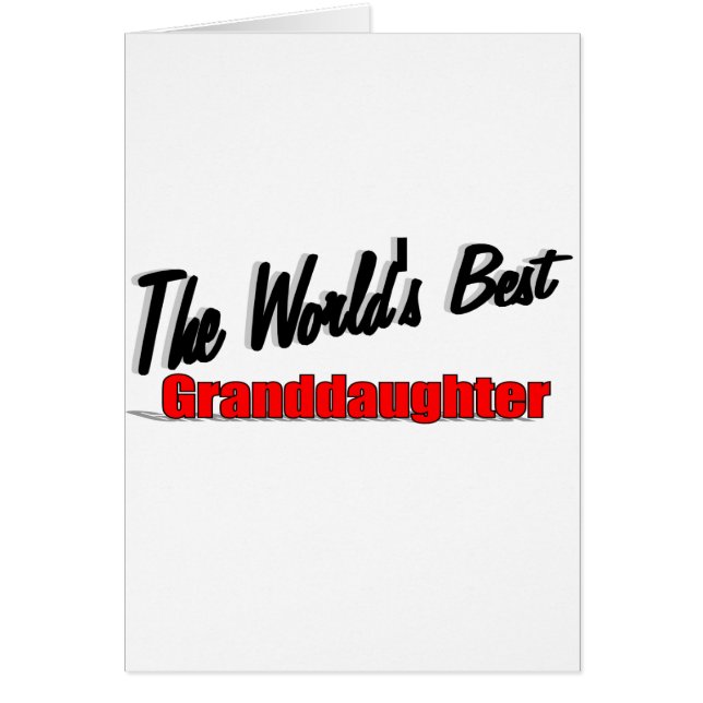 Die beste Enkelin der Welt (Vorne)