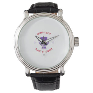 Die beste Flugbegleiterin der Welt Armbanduhr