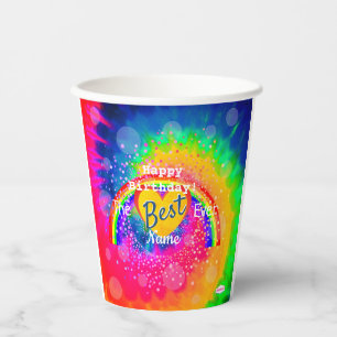 Die beste Gefärbte Krawatte für Image Paper Cup HA Pappbecher