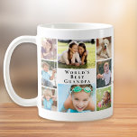 Die beste GroßbildfotoCollage der Welt Kaffeetasse<br><div class="desc">Geben Sie dem weltbesten Opa eine lustige, maßgeschneiderte Foto Collage Kaffee-Tasse, die er über Jahre genießen wird. Man kann mit 8 Fotos von Enkeln, Kindern, anderen Familienmitgliedern, Haustieren usw. personalisieren, den Ausdruck "Der beste Opa der Welt" anpassen und angeben, ob er "Opa", "Papa", "Abuelo" usw. genannt wird, und seine Enkelkinder...</div>