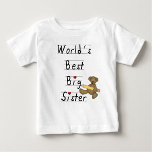 Die beste große Schwester der Welt Baby T-shirt