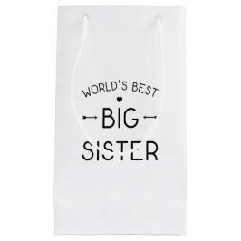 Die beste große Schwester der Welt Kleine Geschenktüte