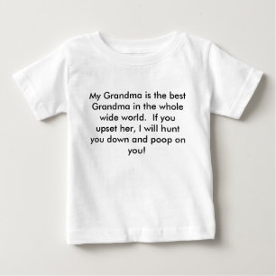 Die beste Großmutter Baby T-shirt