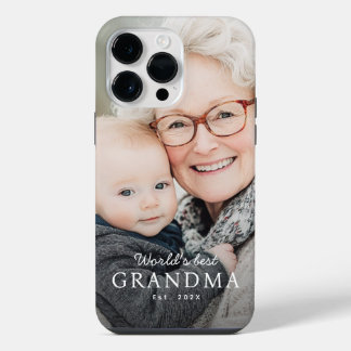 Die beste Großmutter der Welt im Foto des vergange iPhone 14 Pro Max Hülle