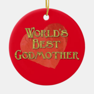 Die beste Großmutter der Welt Keramik Ornament