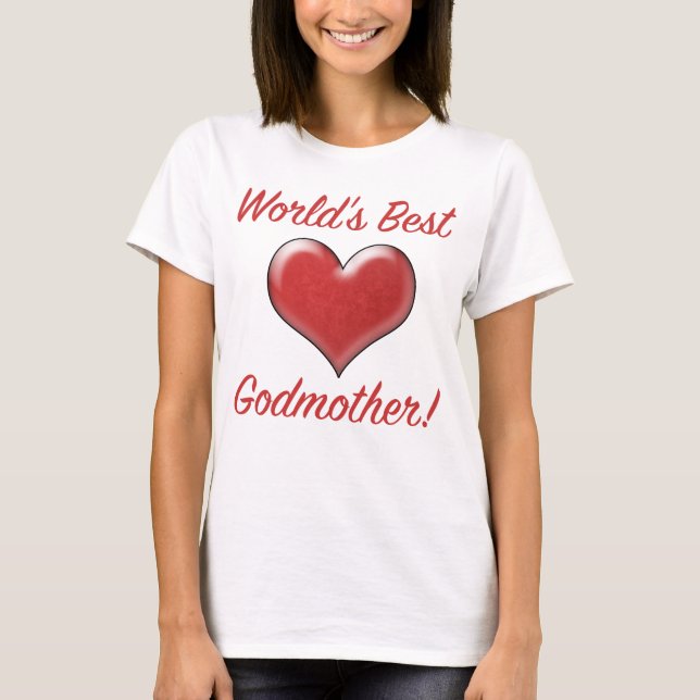Die beste Großmutter der Welt T-Shirt (Vorderseite)
