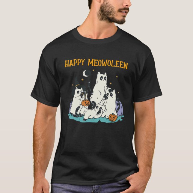 Die beste Halloween-gruselige Süßigkeit oder Sauke T-Shirt (Vorderseite)