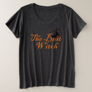Die beste Hexe Große Größe T-Shirt