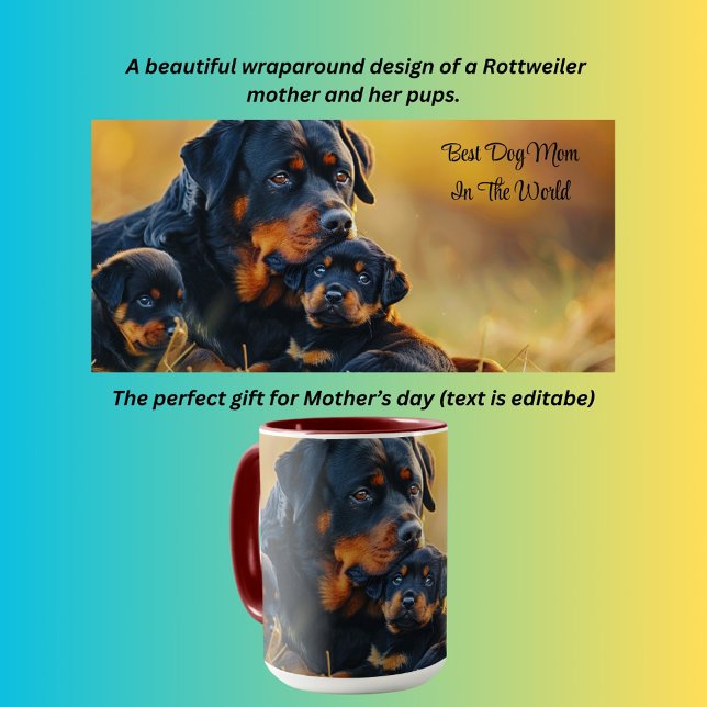 Die beste Hundemutter der Welt Tasse (Von Creator hochgeladen)