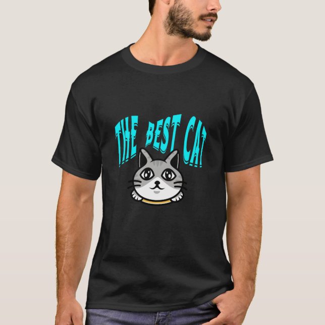 Die beste Katze T-Shirt (Vorderseite)