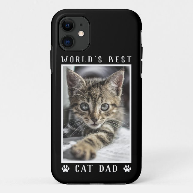 Die beste Katzenpfeife der Welt druckt Pet-Foto au Case-Mate iPhone Hülle (Rückseite)
