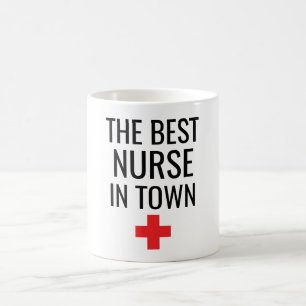 Die beste Krankenschwester der Stadt Kaffeetasse