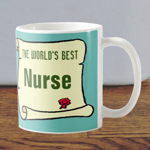 Die beste Krankenschwester der Welt. Kaffeetasse