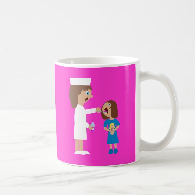 Die beste Krankenschwester-niedliche Tasse (Rechts)