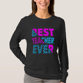 Die beste Lehrerin je Lehrerin T-Shirt