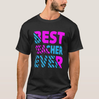 Die beste Lehrerin je Lehrerin T-Shirt