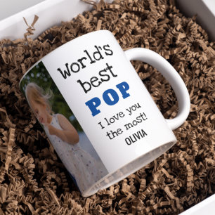 Die beste Liebe der Welt für Pop Das größte Foto d Kaffeetasse