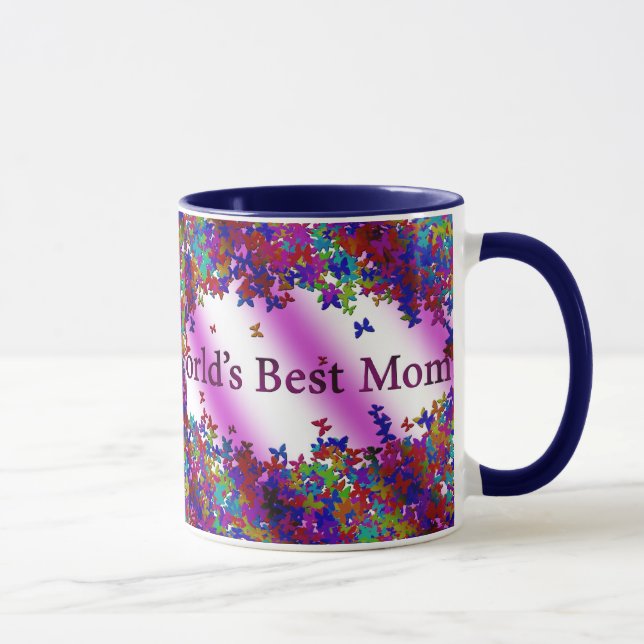 Die beste Mama #1 der Welt Tasse (Rechts)