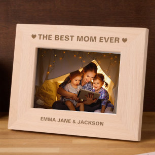 Die beste Mama aller Zeiten Geätzte Rahmen